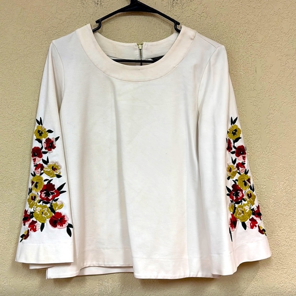 Hand embroidered top hand made